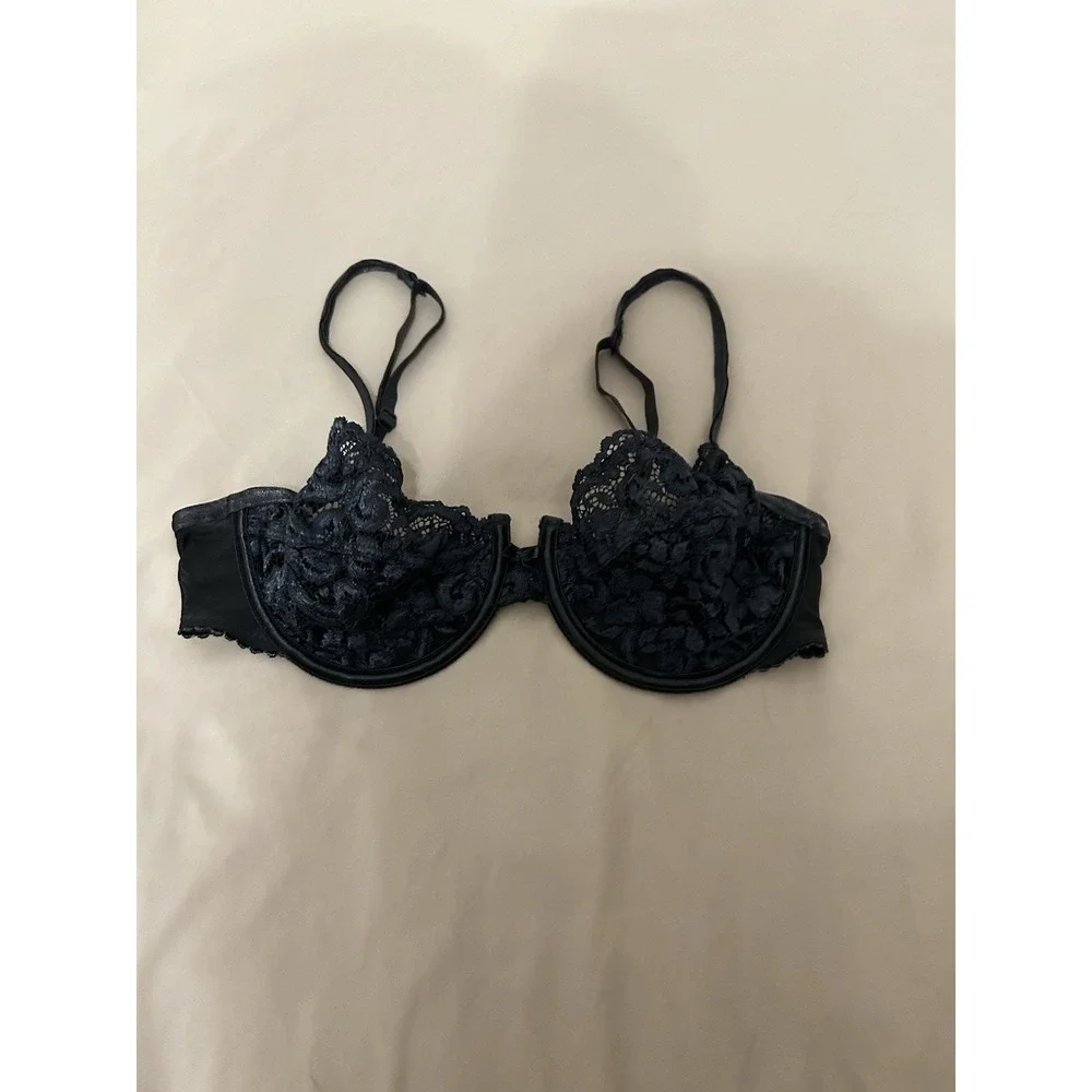 parisa by amir bra 34C underwire‎ unlined lace lingerie Intimates style 28008